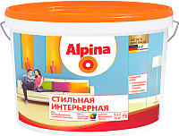 

Краска Alpina, Стильная интерьерная. База 3
