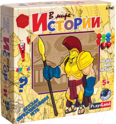 

Настольная игра Play Land, В мире истории / А-740