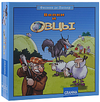 

Настольная игра Granna, Волки и овцы / 00200