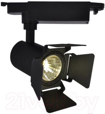 Трековый светильник Arte Lamp Track Lights A6709PL-1BK