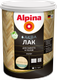 Лак Alpina Аква для паркета и полов (900мл, шелковисто-матовый) - 