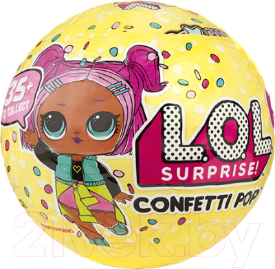 Кукла с аксессуарами LOL Original Series 3 Confetti Pop / 551539E5C-V