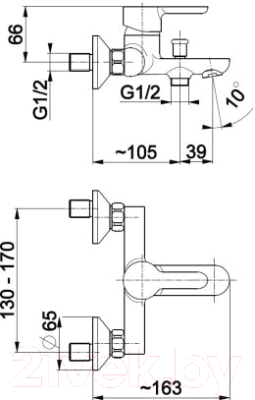 Смеситель Armatura Granat 5524-010-00