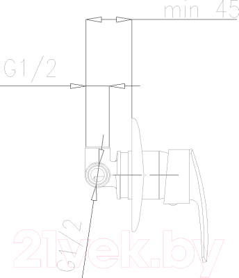 Смеситель Armatura Rubin 569-610-00