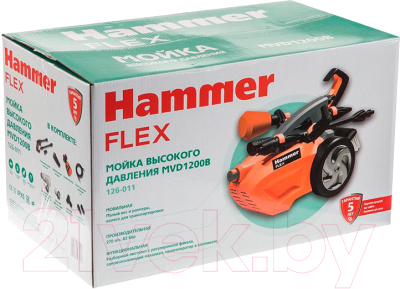 Мойка высокого давления Hammer Flex MVD1200B