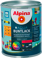 

Эмаль Alpina, Aqua Buntlack глянцевая. База 1