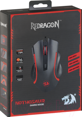 Мышь Redragon Nothosaur / 75065