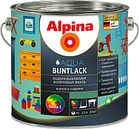 

Эмаль Alpina, Aqua Buntlack. База 1