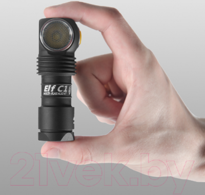 Фонарь Armytek Elf C1 Micro-USB XP-L + 18350 Li-Ion / F05001SC (белый)