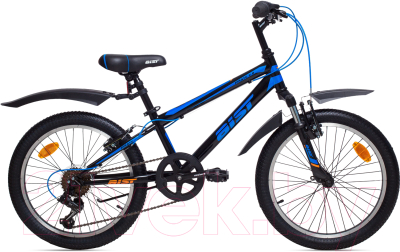 Велосипед AIST Pirate 2.0 (черный/синий)