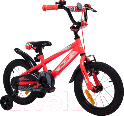 Детский велосипед AIST Pluto (14, красный)