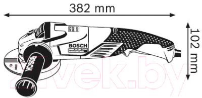 Профессиональная угловая шлифмашина Bosch GWS 15-125 CITH Professional (0.601.830.427)