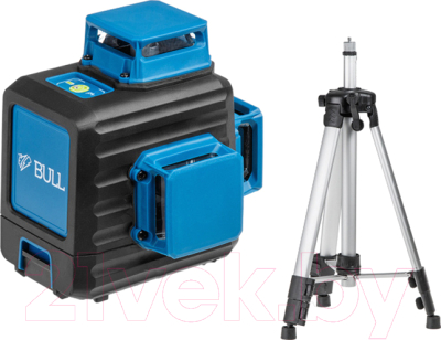 Лазерный нивелир Bull LL 340 / 13024123 (c аккумулятором и штативом)