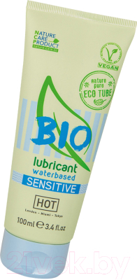 Лубрикант-гель HOT Bio Sensitive на водной основе для чувствительной кожи / 44161 (100мл)