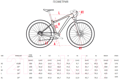 Велосипед Wilier 101X'18 XT 2.0 2X11 Crossmax Elite Fox 32 RM / W621SFW (M, черный/красный)