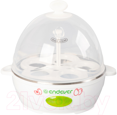 Яйцеварка Endever Vita-130 (белый/зеленый)