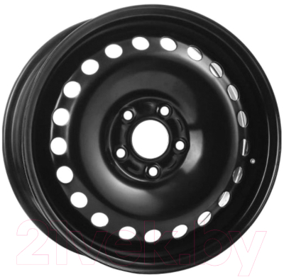 

Штампованный диск Eurodisk, 8667 16x6.5" 5x112мм DIA 57.1мм ET 46мм Black