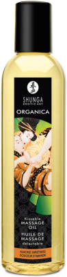 Эротическое массажное масло Shunga Organica Almond Sweetness возбуждающее / 271112 (миндаль)