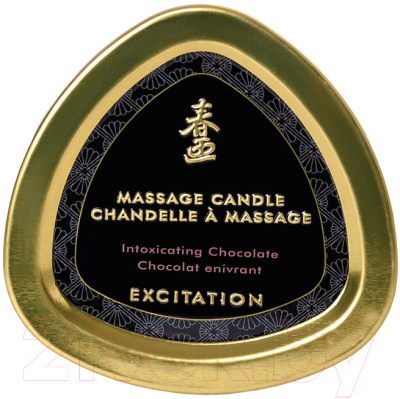 Свеча массажная эротическая Shunga Excitation шоколад / 274509 (170мл)