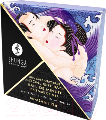 Соль для ванны Shunga Moonlight Bath Exotic Fruits / 6602 (75г)