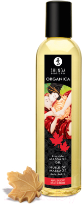 Эротическое массажное масло Shunga Organica Maple Delight возбуждающее / 1120