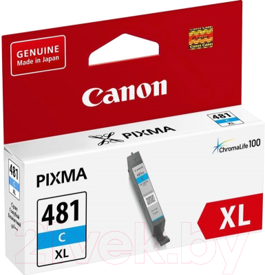 Картридж Canon CLI-481XLC (2044C001)