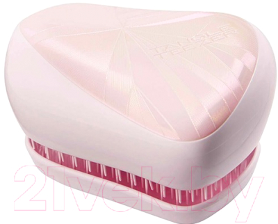Расческа-массажер Tangle Teezer Compact Styler Smashed Holo Pink