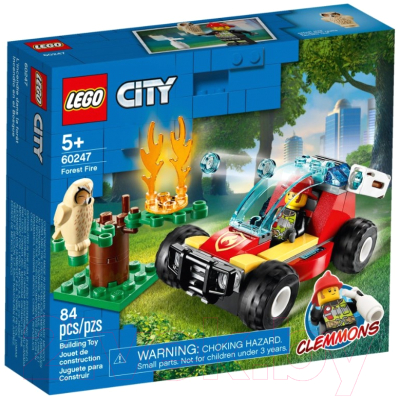 Конструктор Lego City Лесные пожарные 60247