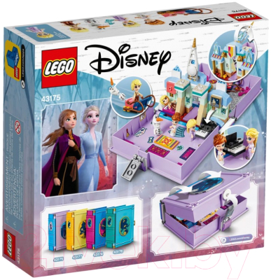 Конструктор Lego Disney Книга сказочных приключений Анны и Эльзы 43175