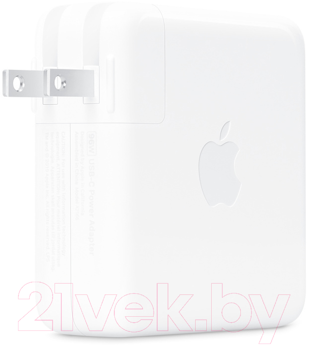 Адаптер питания сетевой Apple USB-C 96W Power Adapter / MX0J2