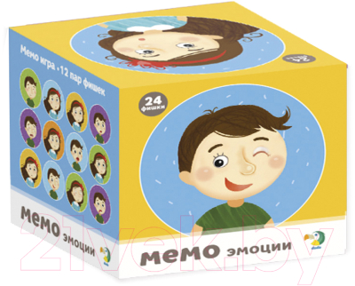 

Настольная игра Dodo, Мемо. Эмоции / R300144