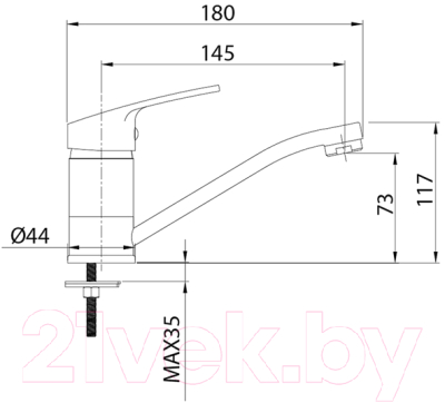 Смеситель IDDIS Simp SIMSBR0M01