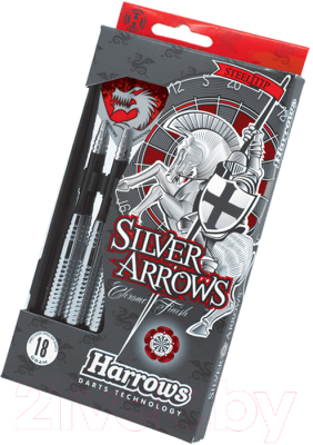 Набор дротиков для дартса Harrows Silver Arrows 3x24gk / 842HRED92124