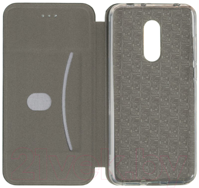 Чехол-книжка Case Magnetic Flip для Redmi 8 (серый)