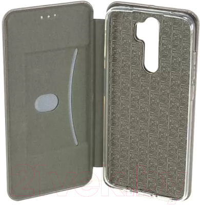 Чехол-книжка Case Magnetic Flip для Redmi Note 8 Pro (серый)