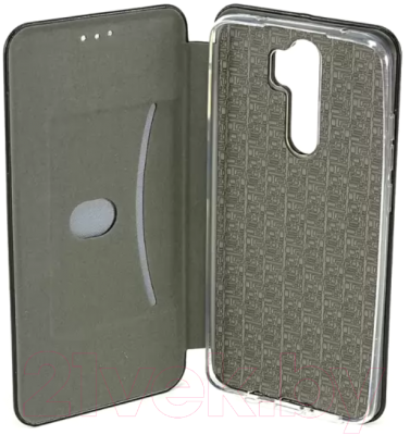 Чехол-книжка Case Magnetic Flip для Redmi Note 8 Pro (черный)