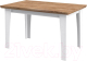 Обеденный стол Мебель-Неман Тиволи МН-035-33 (белый структурный/дуб стирлинг) - 