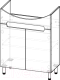 Миниатюра изображения товара Тумба под умывальник Garda Marko-12 (65)