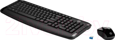 Клавиатура+мышь HP Wireless Keyboard and Mouse 300 (3ML04AA)