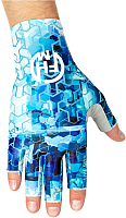 Перчатки для охоты и рыбалки FHM Mark (L, голубой) - 