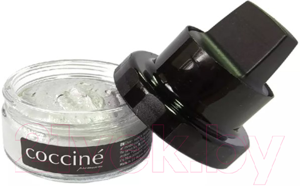 Крем для обуви Coccine Cream Elegance с губкой (50мл, серебристый)