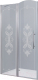 Душевая дверь Cezares GIUBILEO-60/40-CP-Cr-L  - 