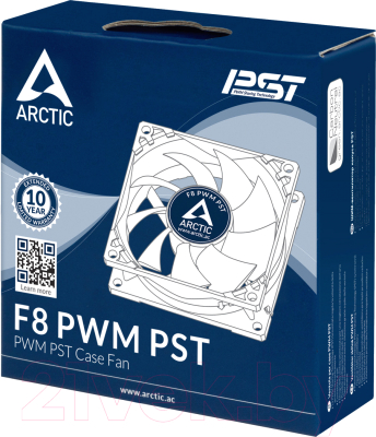 Вентилятор для корпуса Arctic Cooling F8 PWM PST (AFACO-080P0-GBA01)