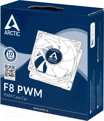 Вентилятор для корпуса Arctic Cooling F8 PWM (AFACO-080P2-GBA01)