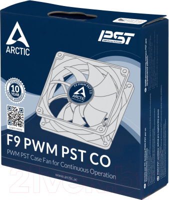 Вентилятор для корпуса Arctic Cooling F9 PWM PST CO (AFACO-090PC-GBA01)
