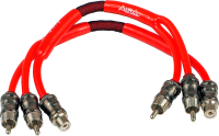 Межблочный кабель для автоакустики AURA RCA-CY12 - 