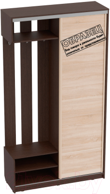 Дверца мебельная Мебельград Леон 590 без зеркала (венге)