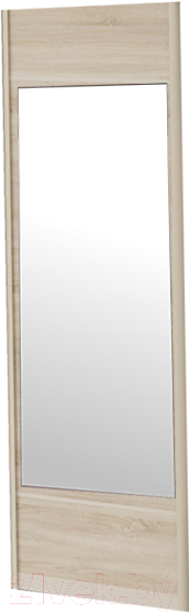 Дверца мебельная Мебельград Леон 590 с зеркалом