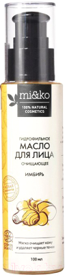 

Масло для лица Mi&Ko, Cosmos Organic имбирь гидрофильное очищающее для лица