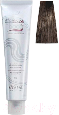 

Крем-краска для волос Kaaral, Шатен, Baco Hydrolyzed Silk 6